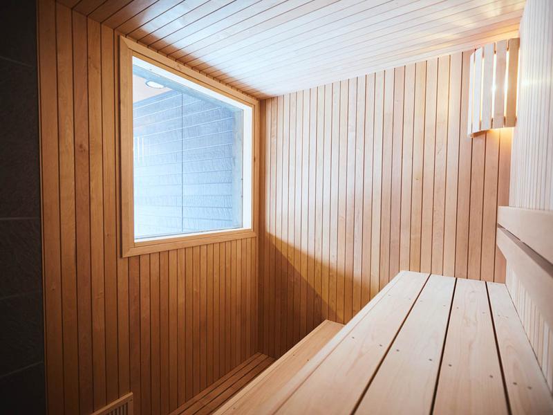 COCO VILLA 北軽井沢 02-Dog Stay サウナ内装