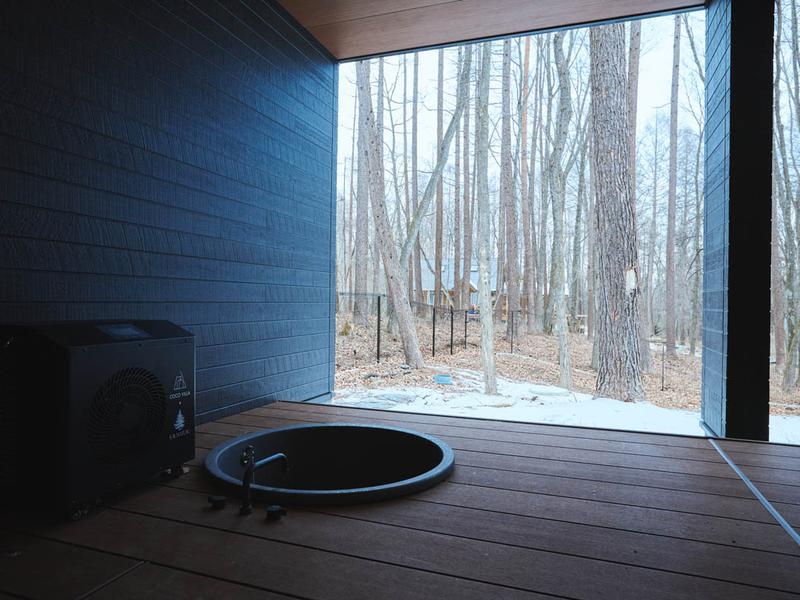 COCO VILLA 北軽井沢 02-Dog Stay 水風呂