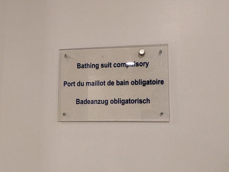 Hilton Paris Charles de Gaulle Airport 水着