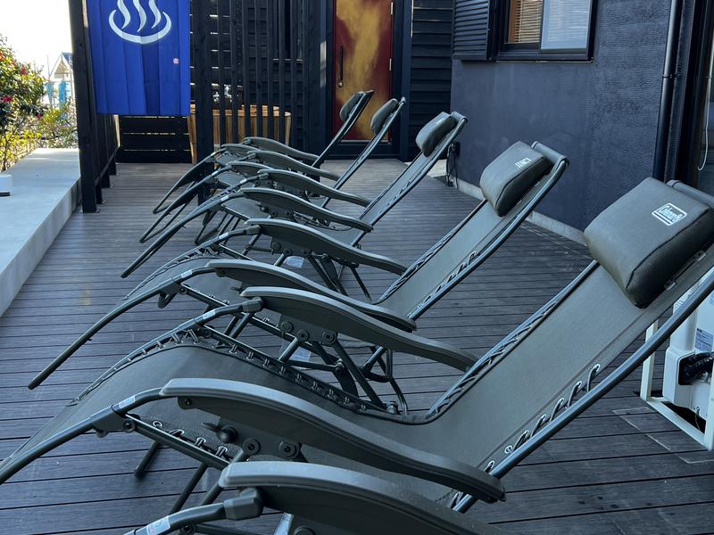 熱海Moonlight宴 6台のインフィニティチェア