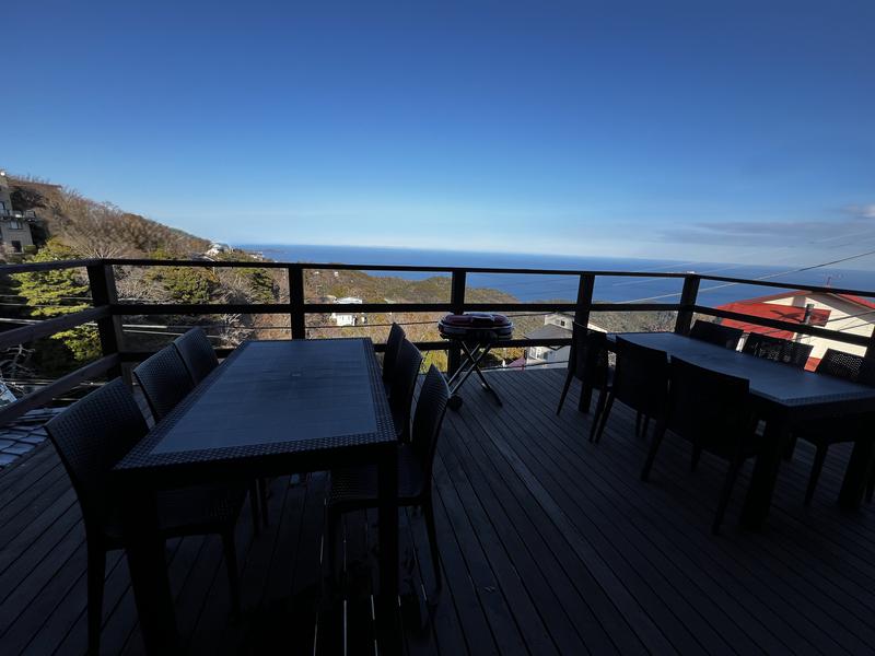 熱海Moonlight宴 開放的なベランダ