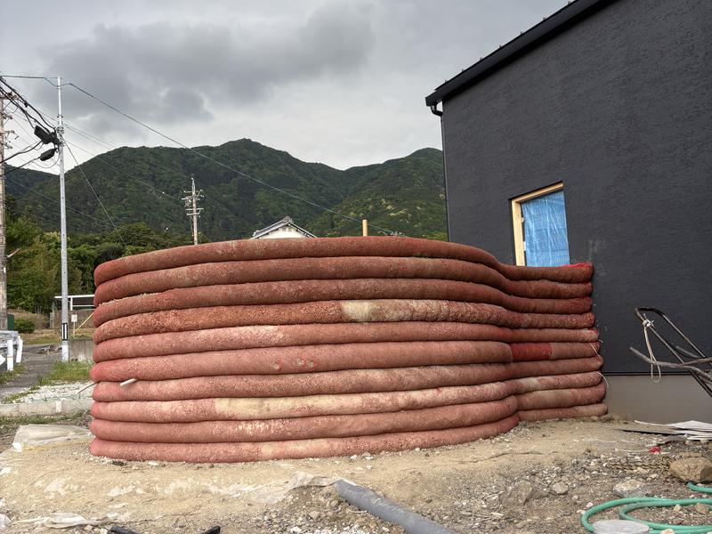 sauna  villa 玉響(たまゆら) 洞窟サウナ建設中