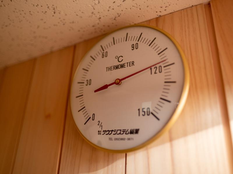 東京岩盤浴 温度計