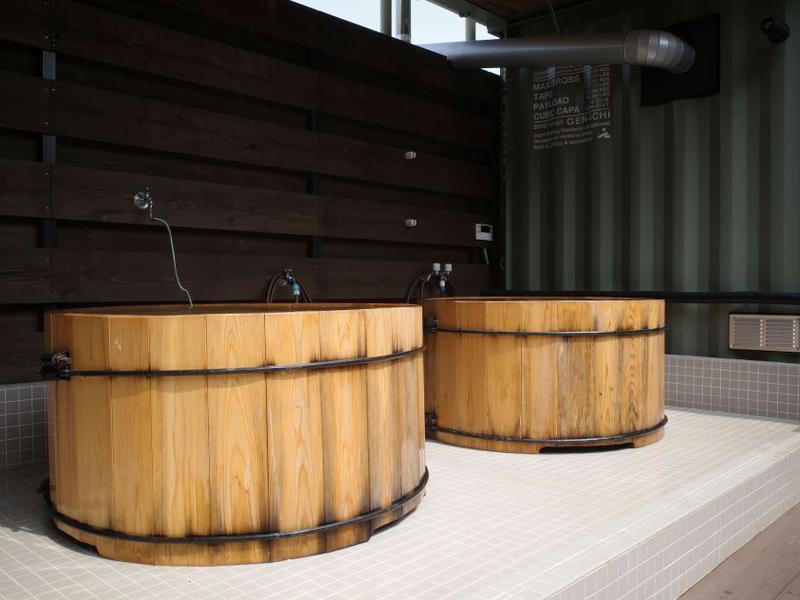 JUNGRING SAUNA ヒノキの水風呂