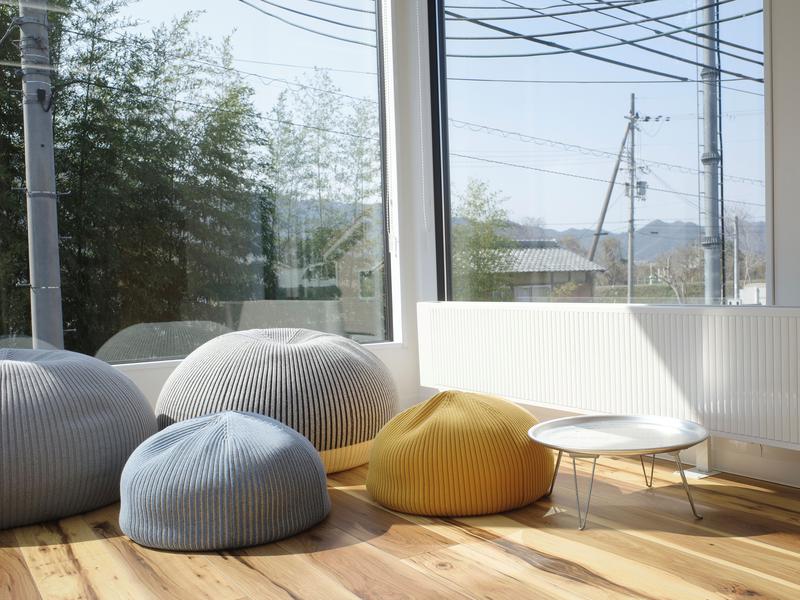 JUNGRING SAUNA 休憩スペース