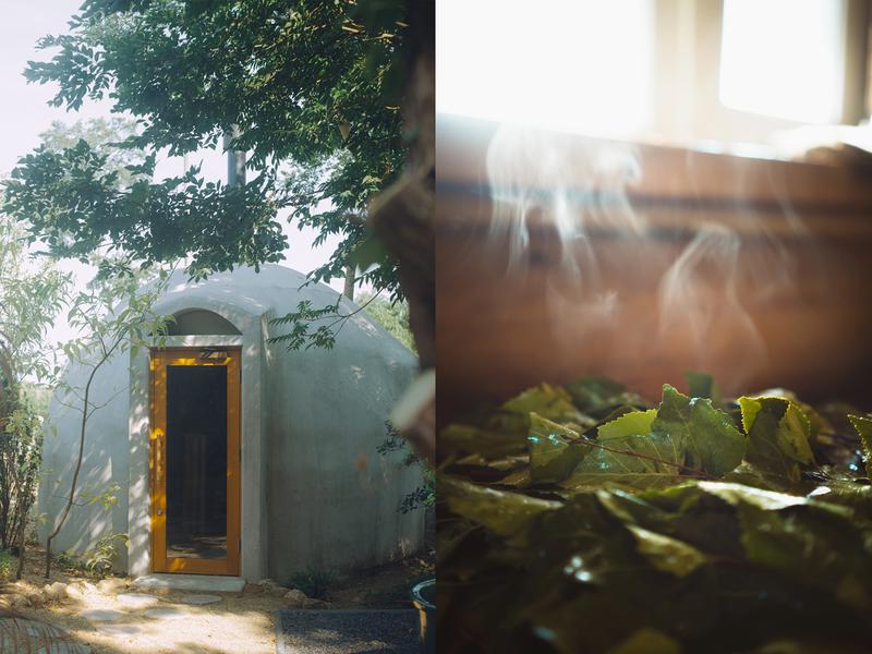 淡路島 Natural Herbs AKARI 瞑想ジェムサウナ 写真