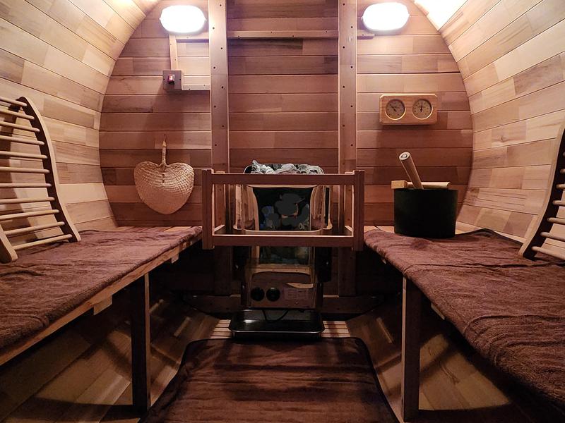 KÖWA SAUNA バレル内部