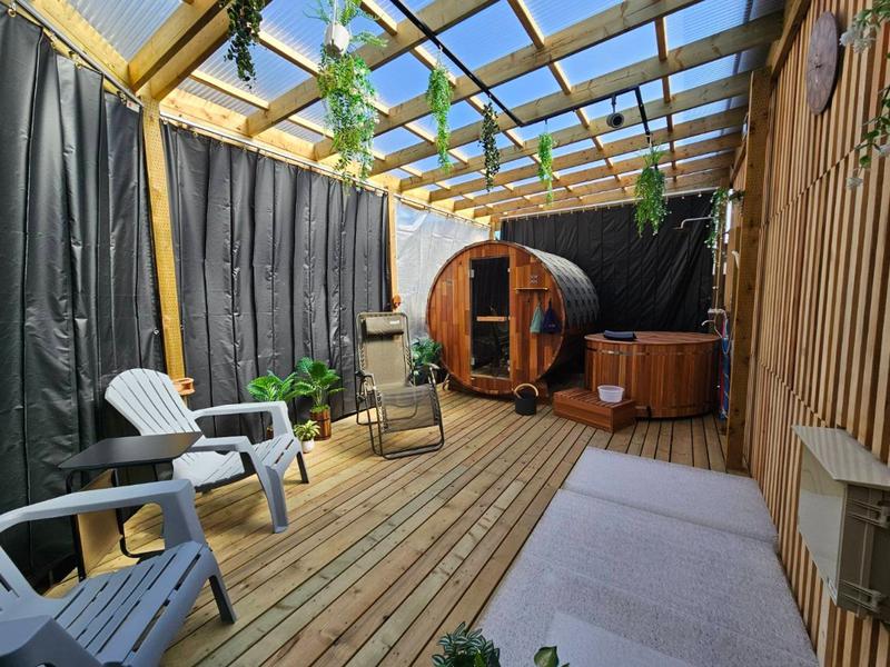 KÖWA SAUNA 昼の様子