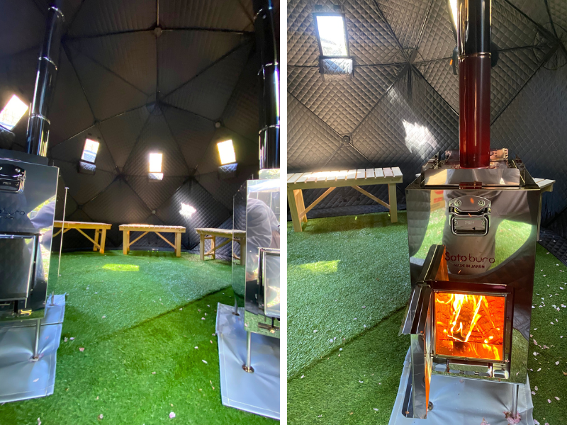 鷲沢サウナ サウナ室内