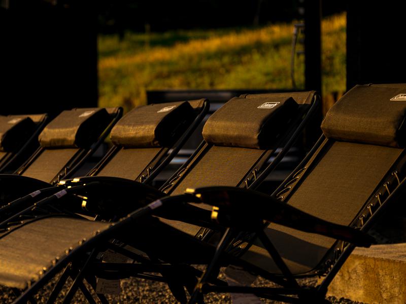 日は沈み、また昇る。 コールマンのインフィニティチェア