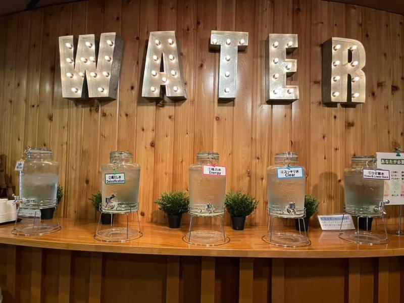 ホテル五龍館 天然水水BAR