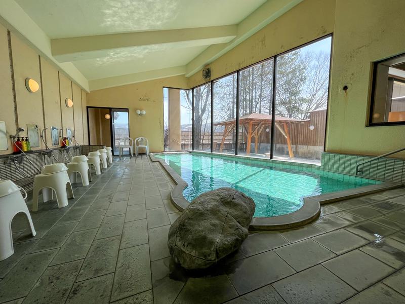 ホテル五龍館 内湯・内気浴エリア(男性側)