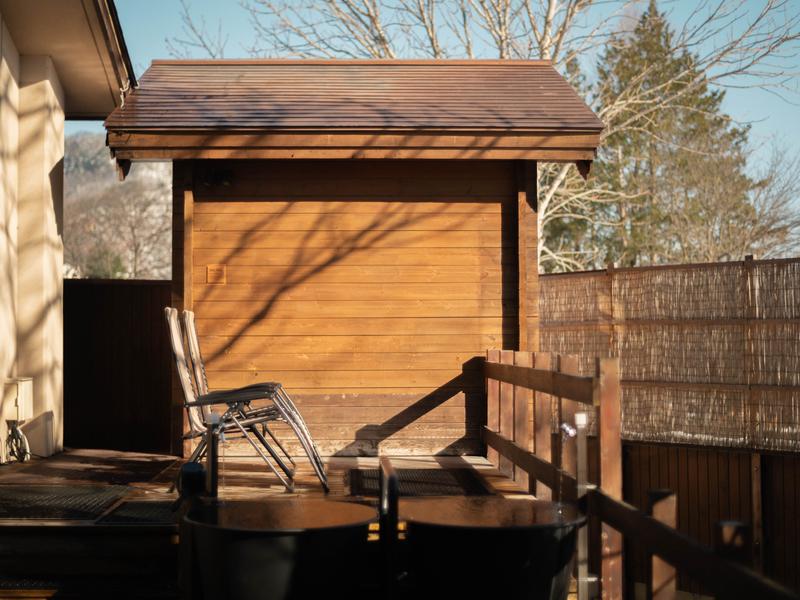 ホテル五龍館 サウナ小屋（一例）