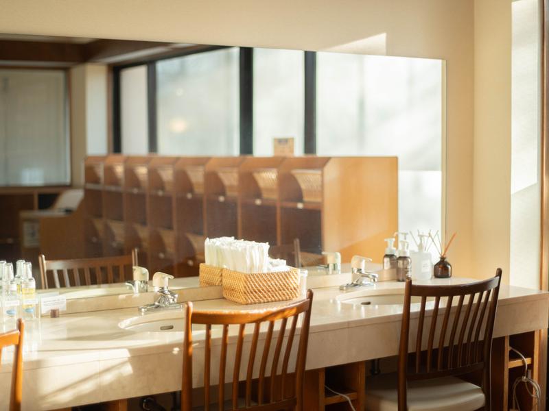 ホテル五龍館 脱衣所（一例）