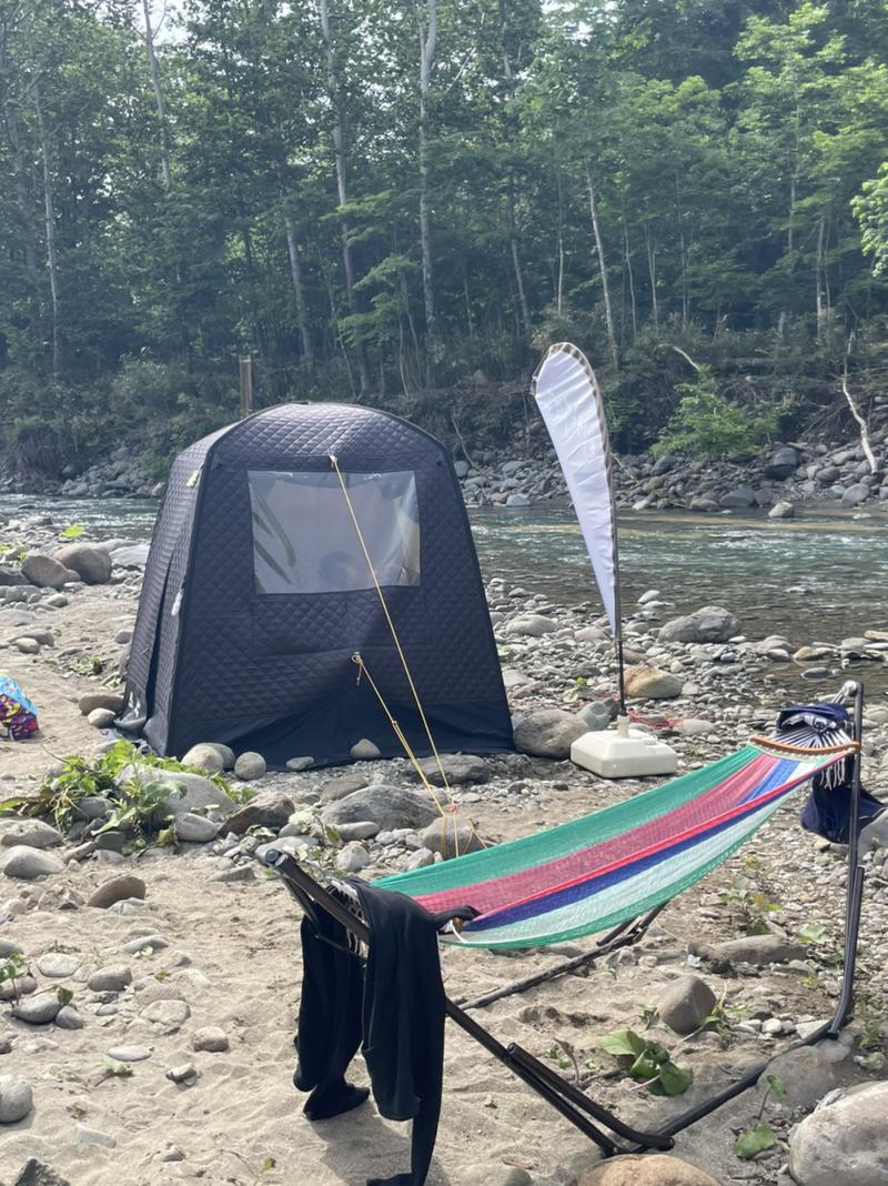 ととのい村長さんの白老キャンプフィールドASOBUBAのサ活写真