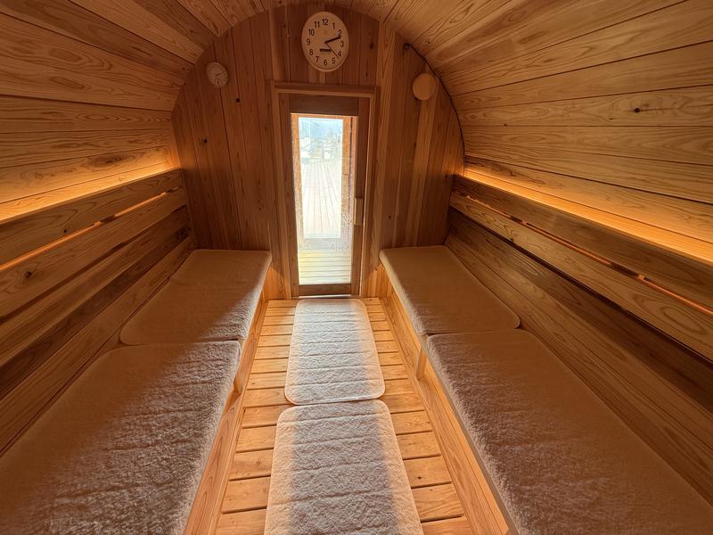 MIYAKOJIMA Blue Village HOTEL & SAUNA 12分計、砂時計あり