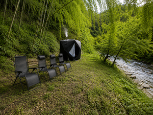 川サウナFIELD(フィールド) 大多喜 テントサウナ 写真