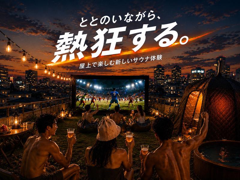 Rooftop Sauna ONAIR(7月オープン予定) 写真