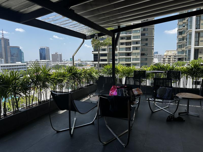 Reset Club Bangkok 外気浴スペース