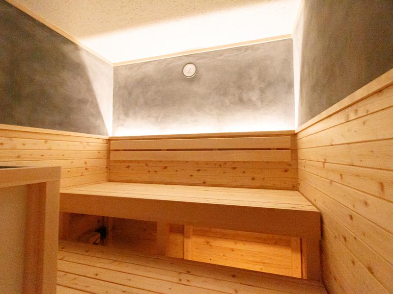 ひとりサウナ ロウリューランド川崎 サウナ室