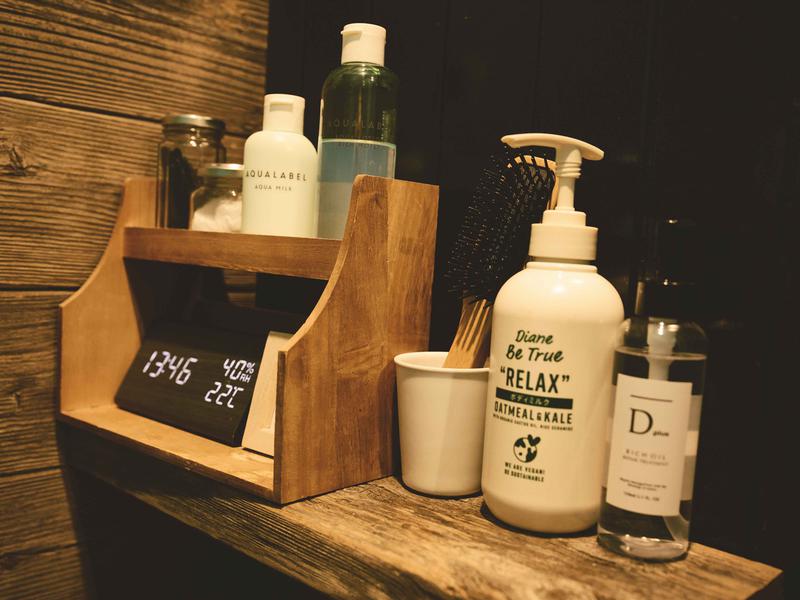 BANANA POSE GYM&SAUNA(旧サトレ) プロのメイクさんと選んだ高品質アメニティも自慢です。