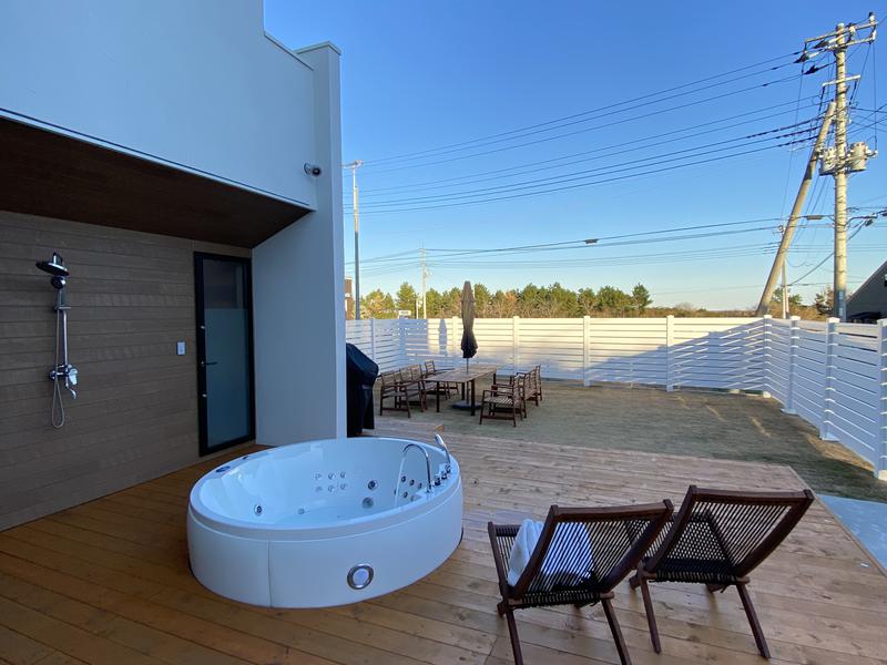 バケーションハウス TORAMI7521 水風呂、休憩スペース