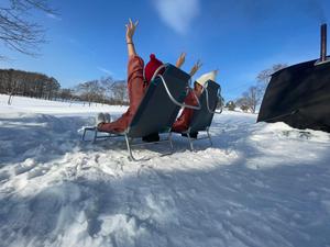 冬のテントサウナ「SNOWY」in 北広島 写真