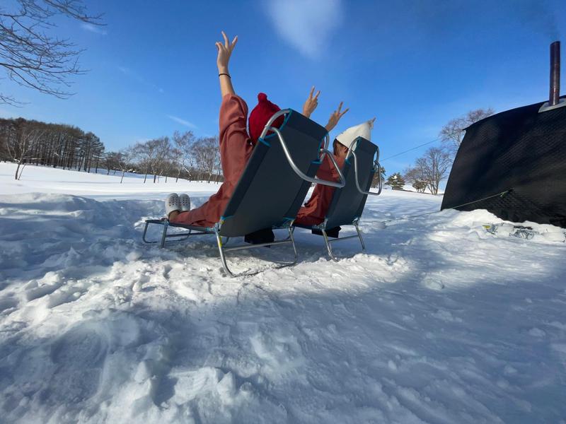 冬のテントサウナ「SNOWY」in 北広島 写真