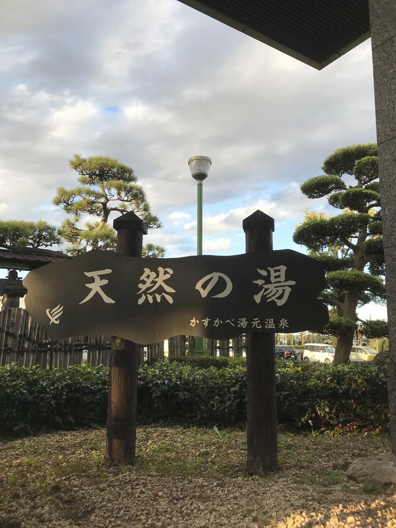 あいさんのかすかべ湯元温泉のサ活写真