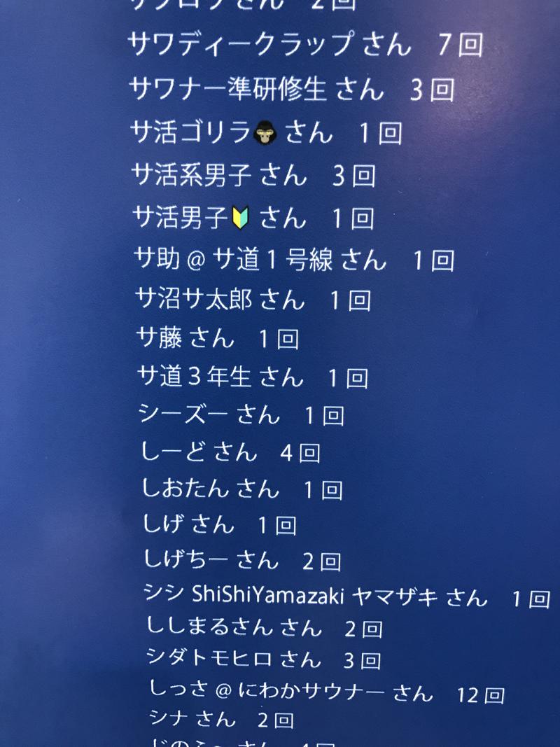 サ道３年生@浅草サウナクラブさんの湯乃泉 草加健康センターのサ活写真