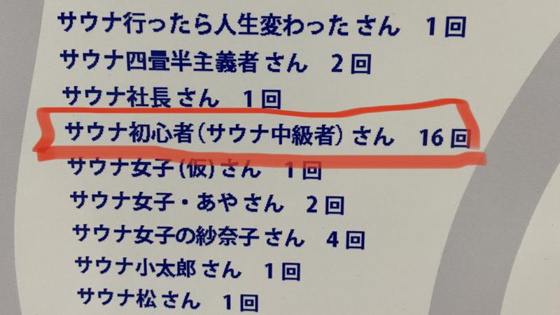 サウナ中級者さんの湯乃泉 草加健康センターのサ活写真