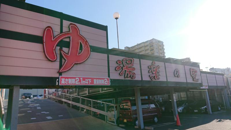 ゆうさん　こと（ゆうたろう）さんの湯楽の里 松戸店のサ活写真