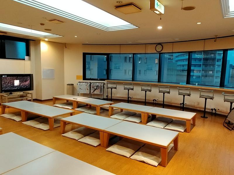 カプセルイン大塚 8Fの休憩室