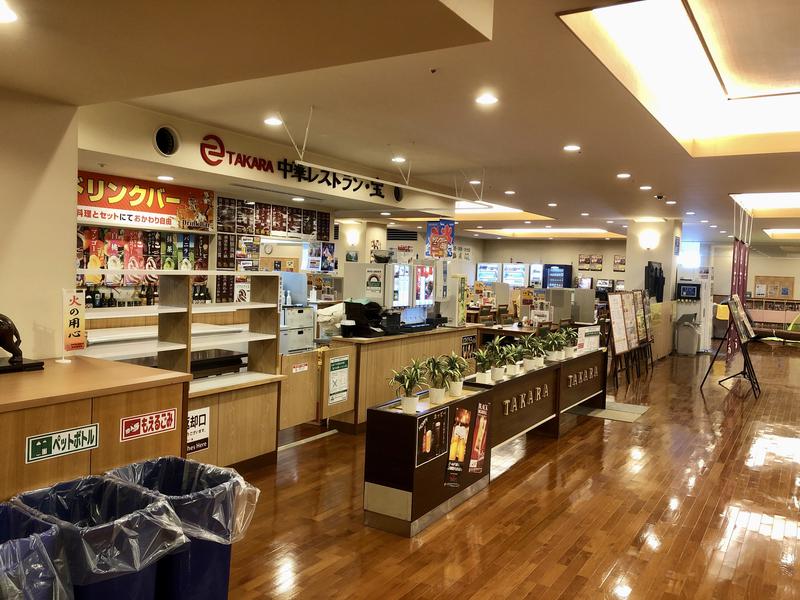 東京天然温泉 古代の湯 3階中華レストラン宝