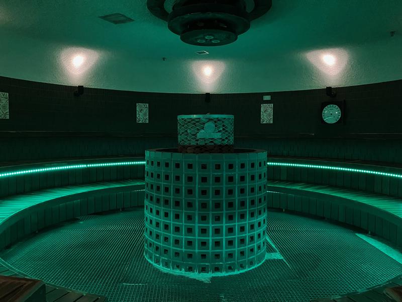 東京荻窪天然温泉 なごみの湯 5階黒龍（ロウリュウドーム）