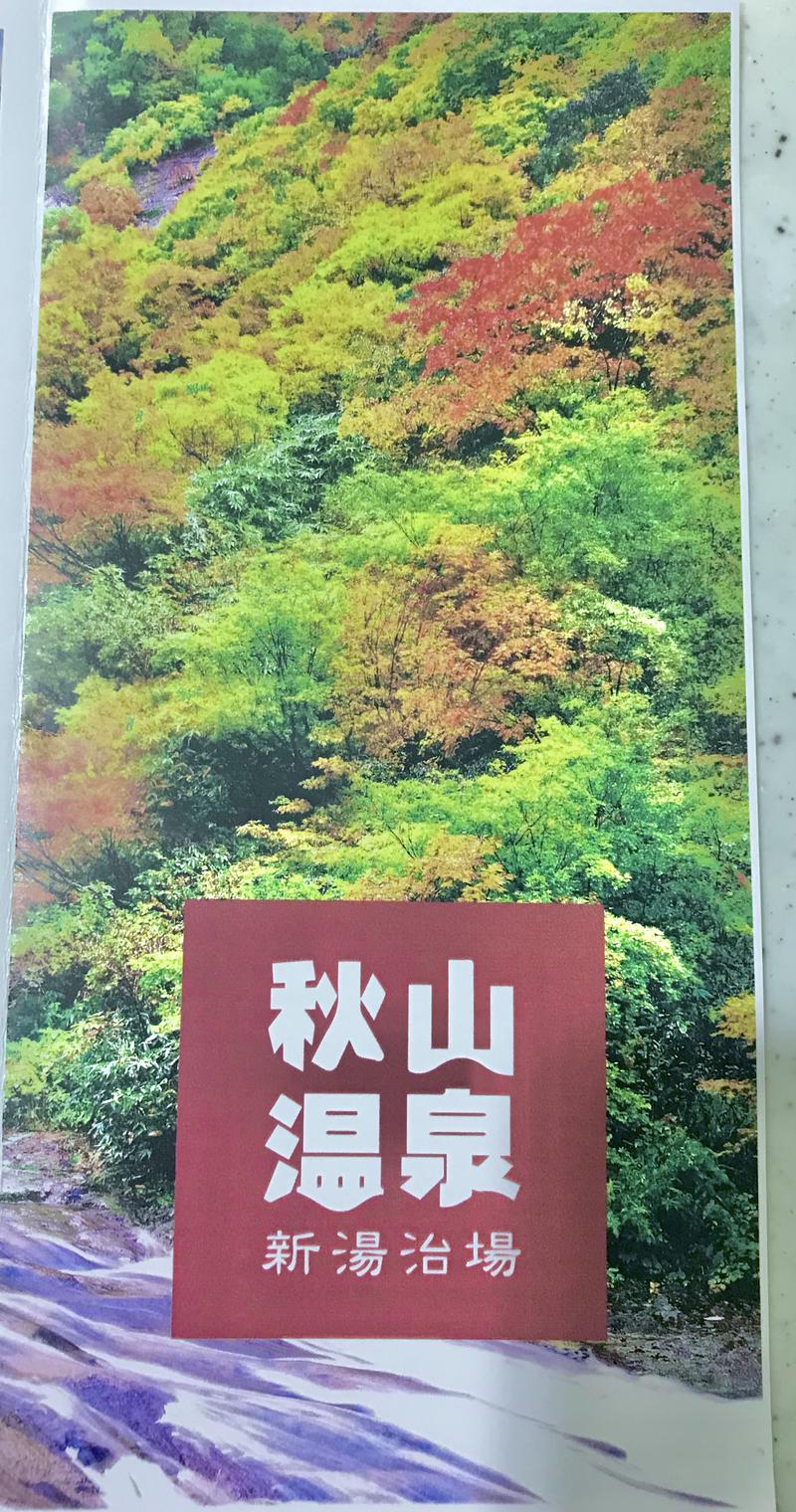 あまみ　みなもさんの秋山温泉のサ活写真