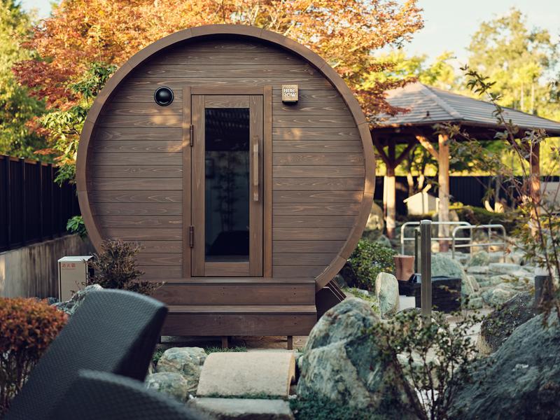 SAUNA RESORT 天光の湯 バレルサウナ（女湯）