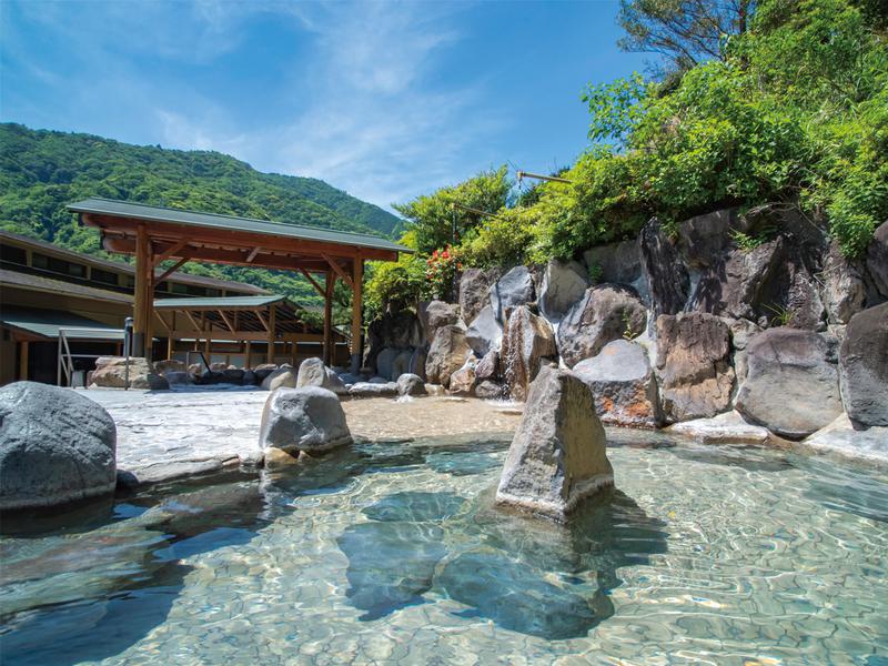 箱根湯本・湯の里おかだ 女子露天風呂