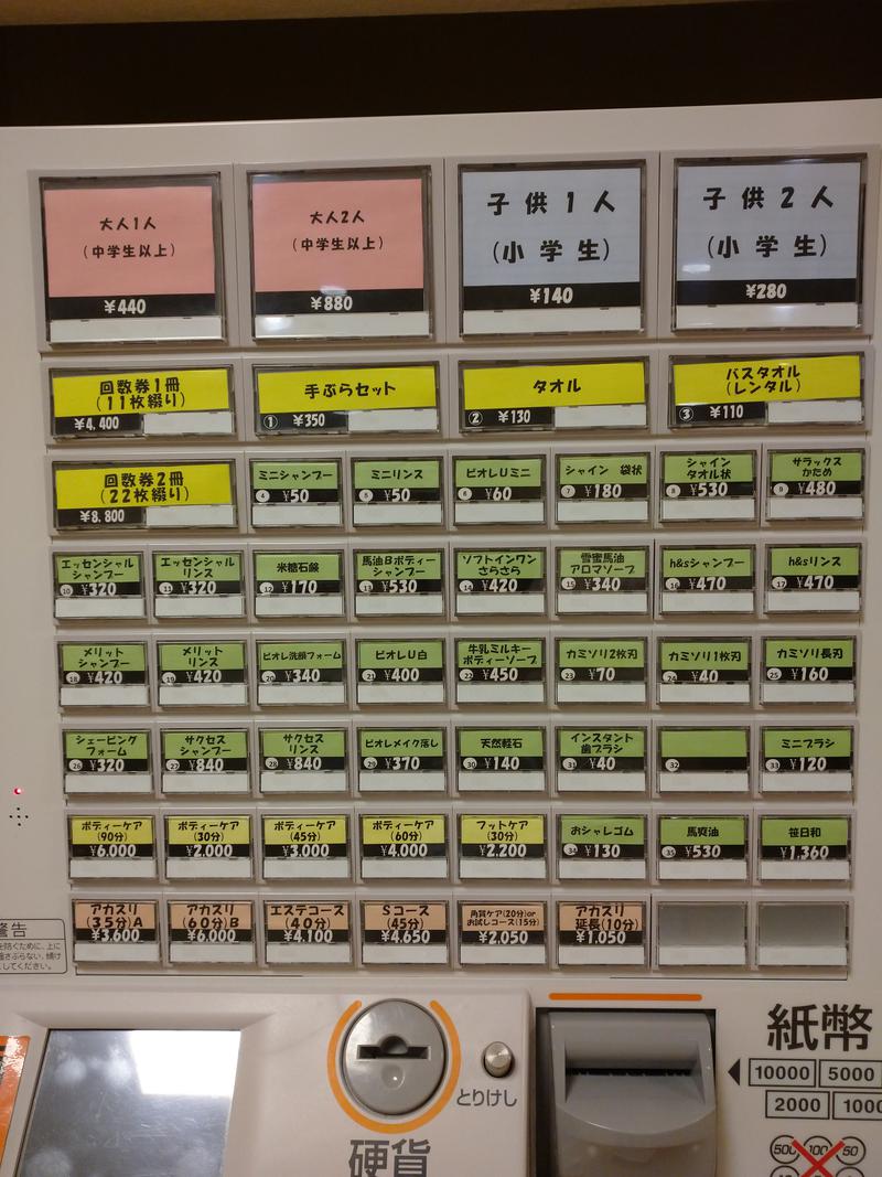 ちゃあさんの千歳乃湯えんのサ活写真