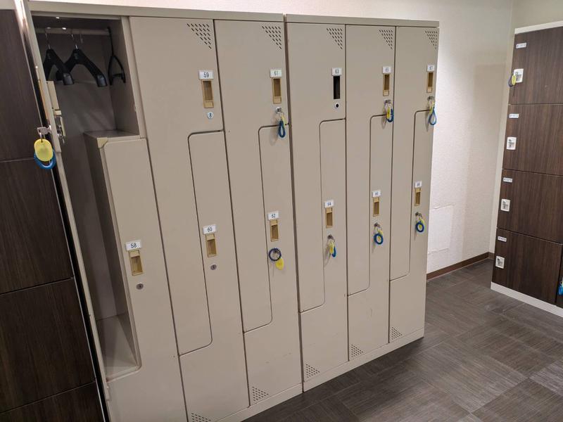 鴨川グランドホテル ロッカー