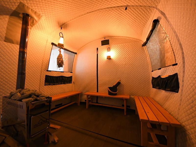 ルスツグランドキャビン/Rusutsu Grand Cabin セルフロウリュウ可能なサウナ室