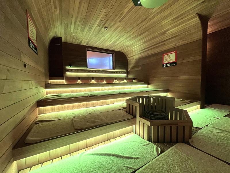 みどり楽の湯 スタジアムサウナ