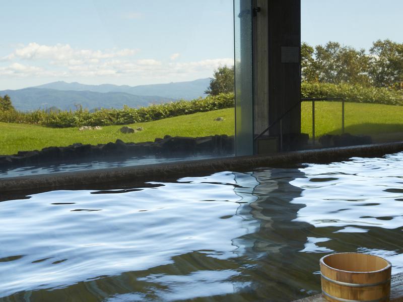 ザ・ウィンザーホテル洞爺リゾート&スパ 檜風呂・露天風呂