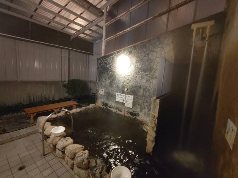 灘温泉 六甲道店 露天風呂・打たせ湯