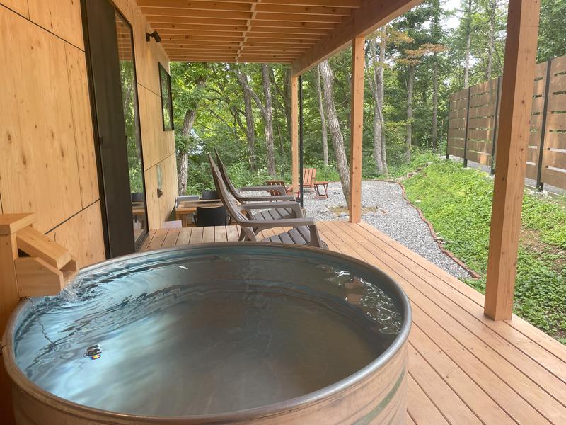 貸別荘Orkひるがの NESTLAB.水風呂