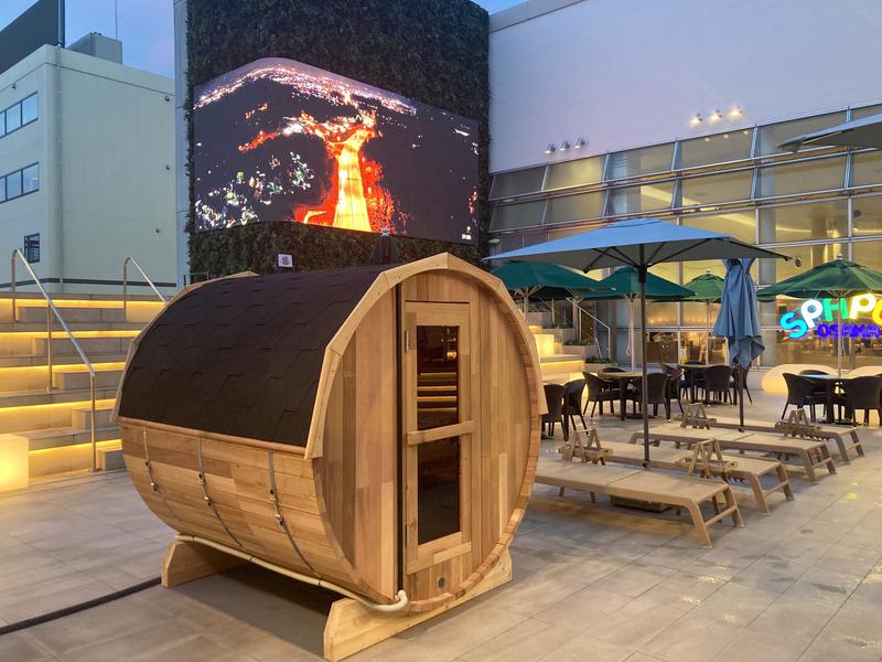 SPAWORLD HOTEL&RESORT 8Fバレルサウナ (期間限定)