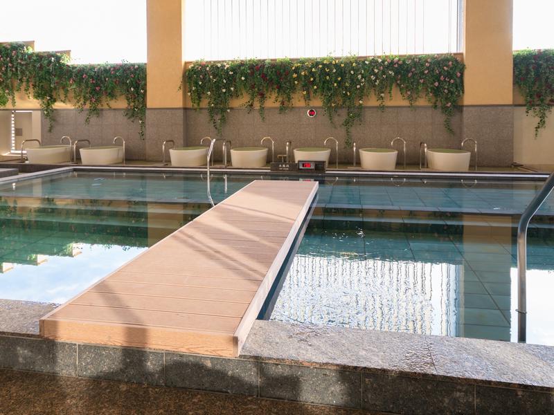 SPAWORLD HOTEL&RESORT 4F ドイツエリア 3種水風呂(8℃,16℃,20℃)