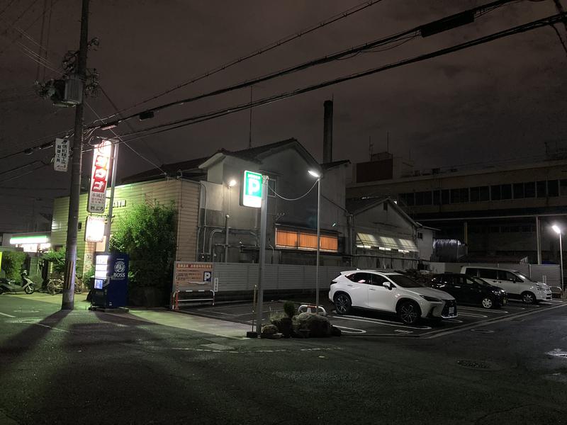 蓬莱温泉 駐車場 9台
