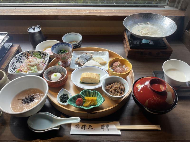 いにしえの宿 伊久(いきゅう) 朝食