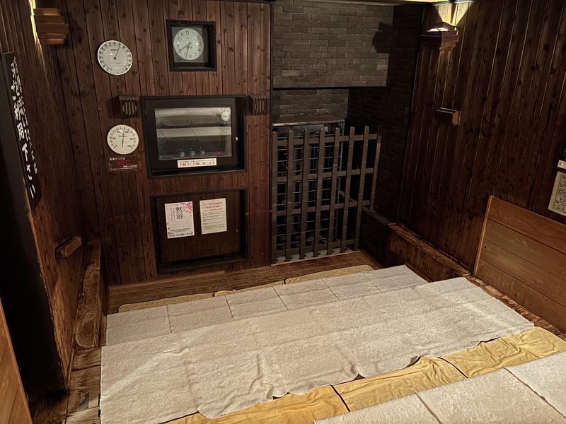 尾道平原温泉 ぽっぽの湯 男性サウナ